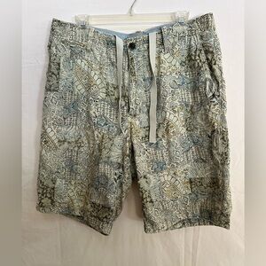 Men's J. Crew Multicolor Patchwork Shorts sz 34